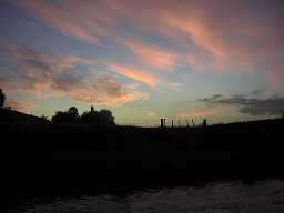 Dawn at the river