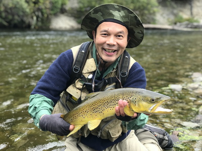 大淵で良い型が出た
