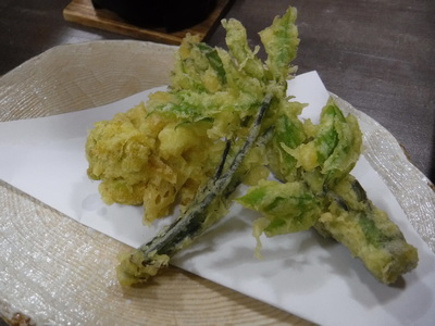 山菜の天ぷら