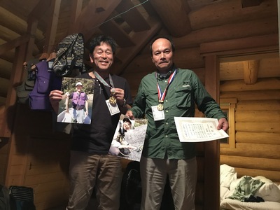 ２人でニッコリ