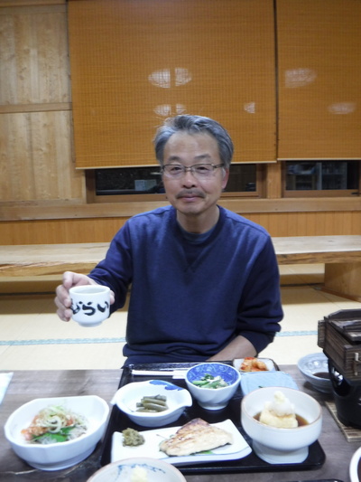 谷倉さんは日本酒を