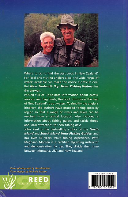 New Zealand's Top Trout Fishing Waters back cover