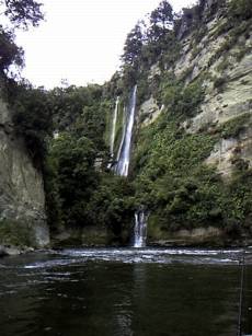 Many water falls welcomed us.